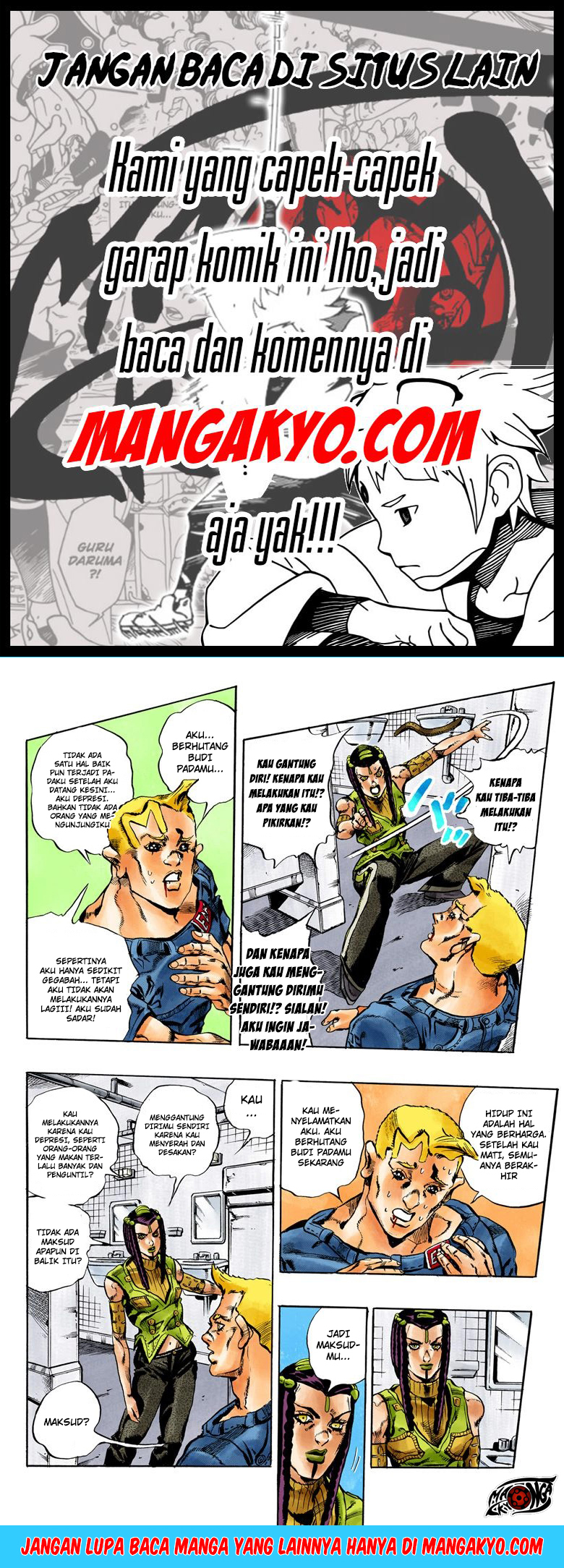 Read JoJo’s Bizarre Adventure Part 6 Stone Ocean ID Manga Online