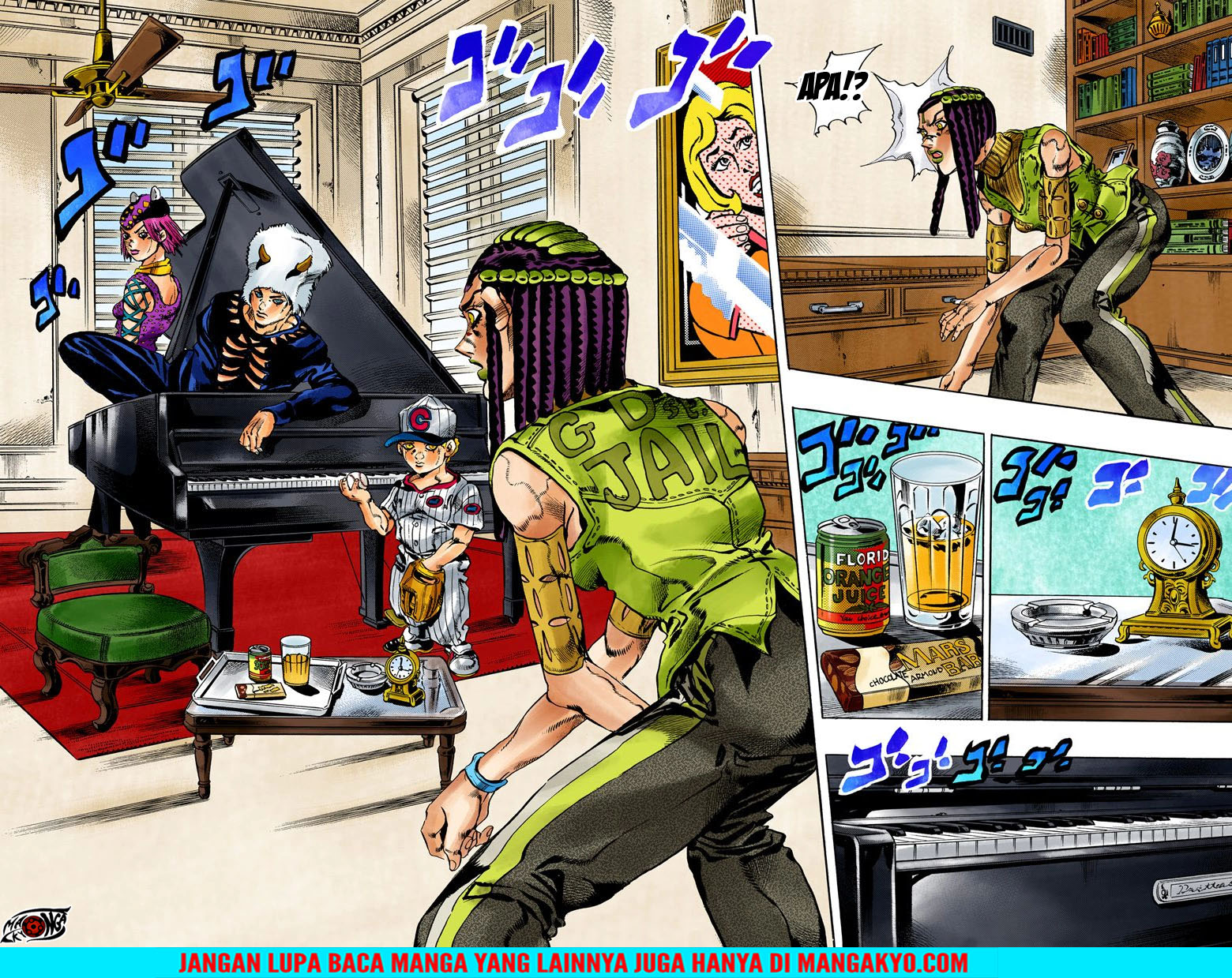Read JoJo’s Bizarre Adventure Part 6 Stone Ocean ID Manga Online