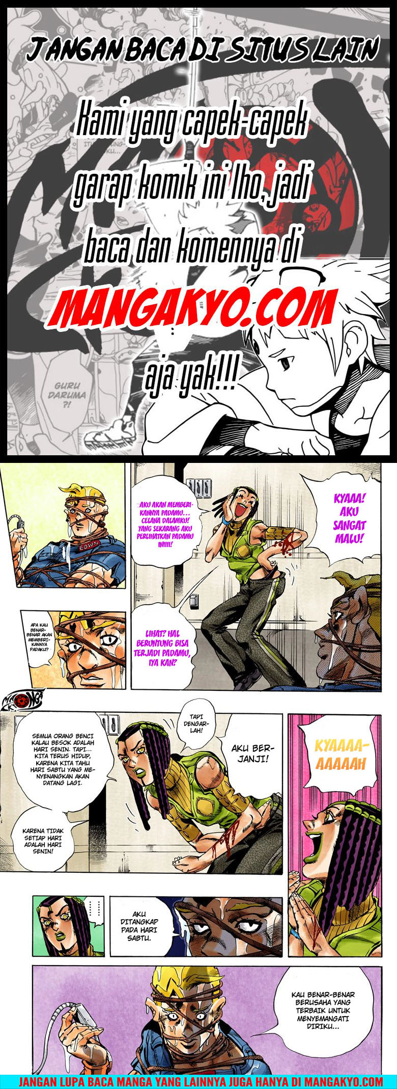 Read JoJo’s Bizarre Adventure Part 6 Stone Ocean ID Manga Online