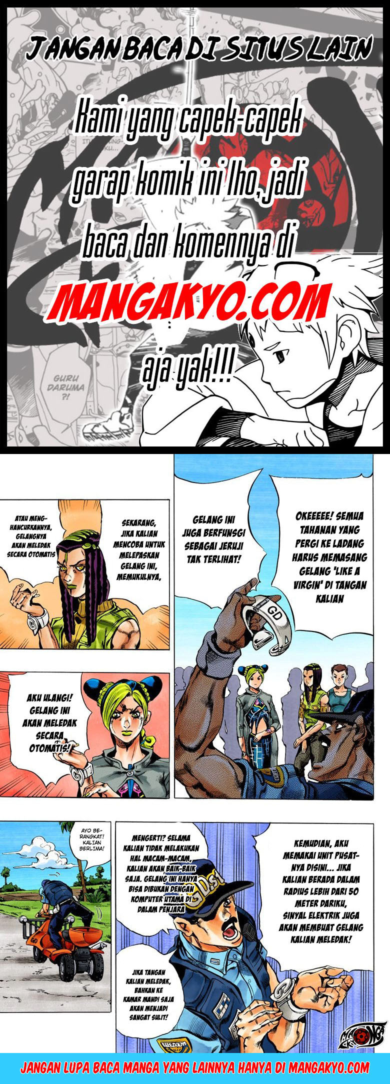 Read JoJo’s Bizarre Adventure Part 6 Stone Ocean ID Manga Online