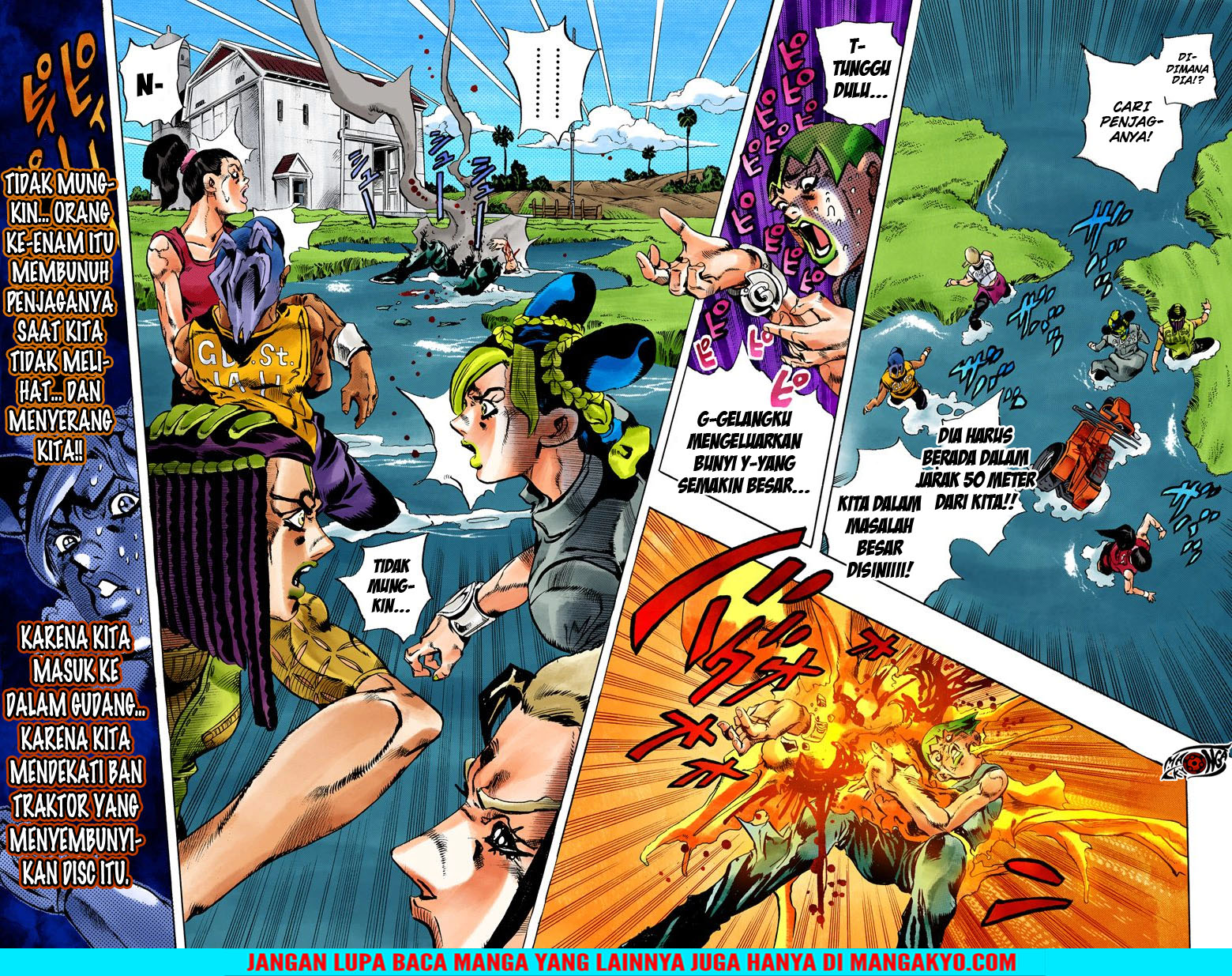 Read JoJo’s Bizarre Adventure Part 6 Stone Ocean ID Manga Online