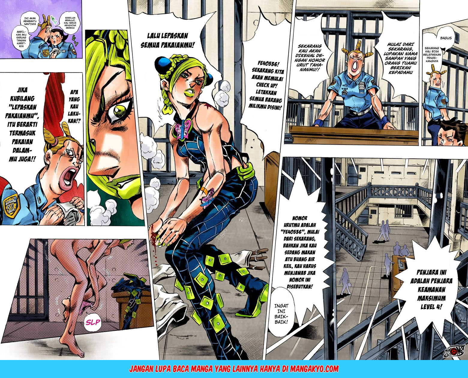 Read JoJo’s Bizarre Adventure Part 6 Stone Ocean ID Manga Online