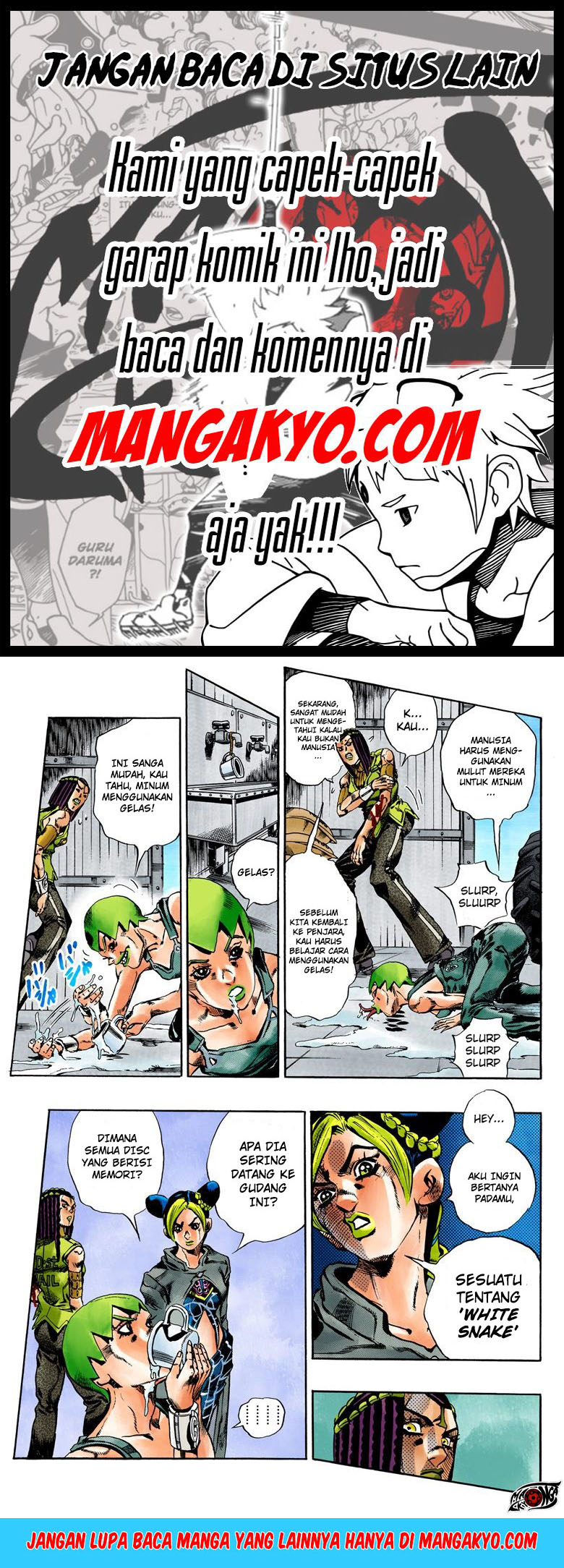 Read JoJo’s Bizarre Adventure Part 6 Stone Ocean ID Manga Online