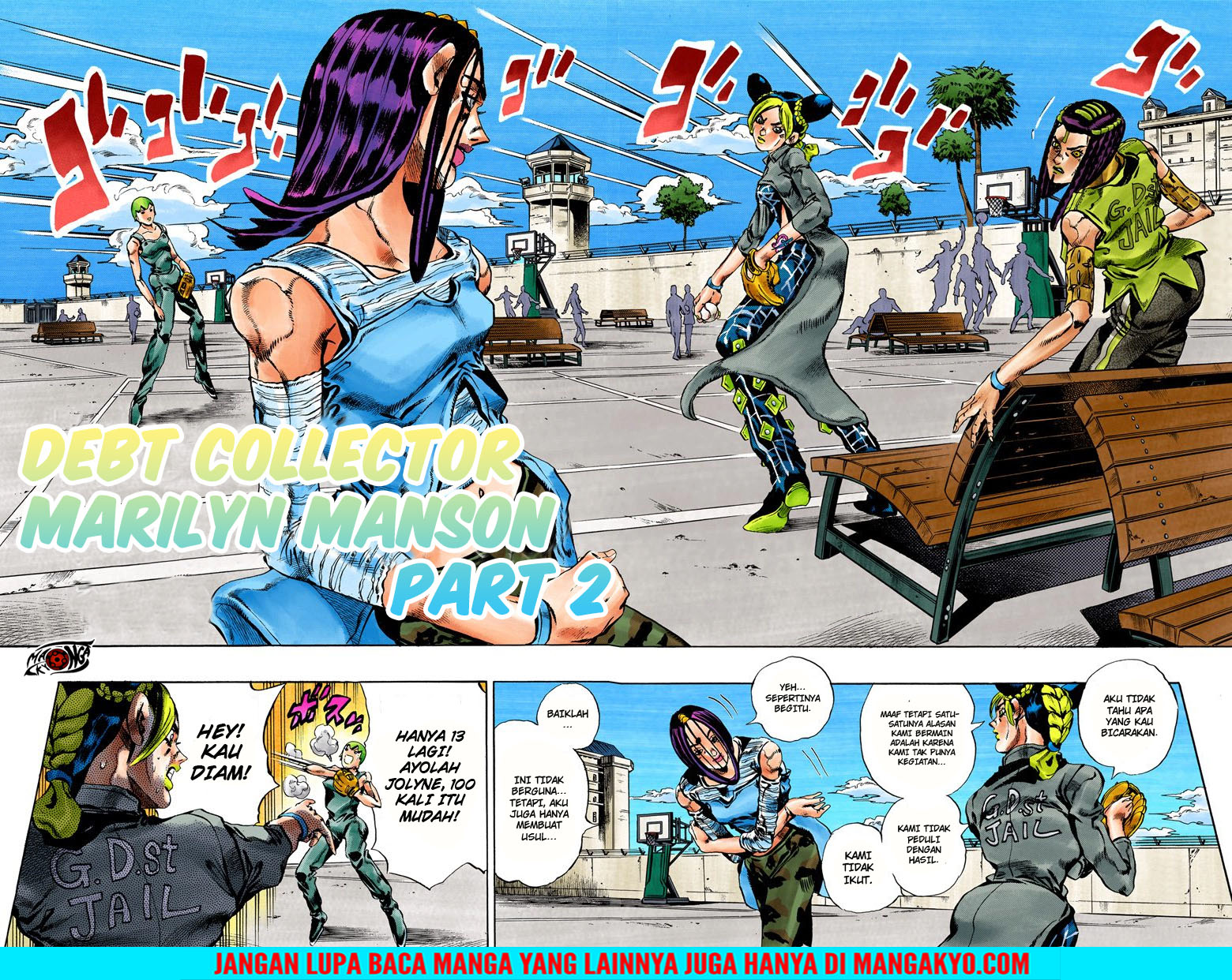 Read JoJo’s Bizarre Adventure Part 6 Stone Ocean ID Manga Online