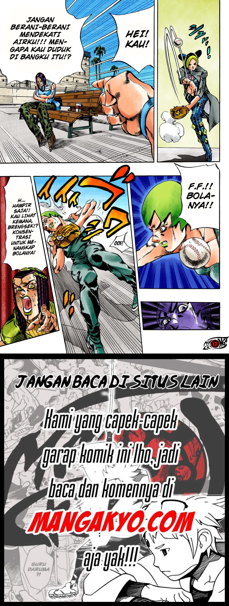 Read JoJo’s Bizarre Adventure Part 6 Stone Ocean ID Manga Online