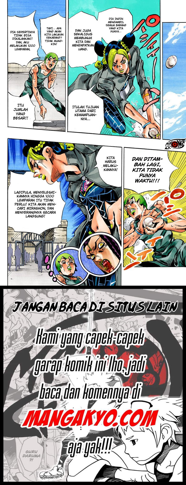 Read JoJo’s Bizarre Adventure Part 6 Stone Ocean ID Manga Online