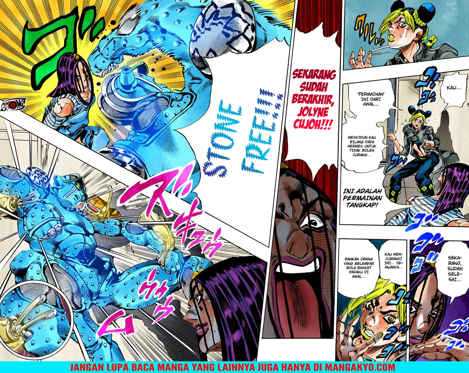 Read JoJo’s Bizarre Adventure Part 6 Stone Ocean ID Manga Online