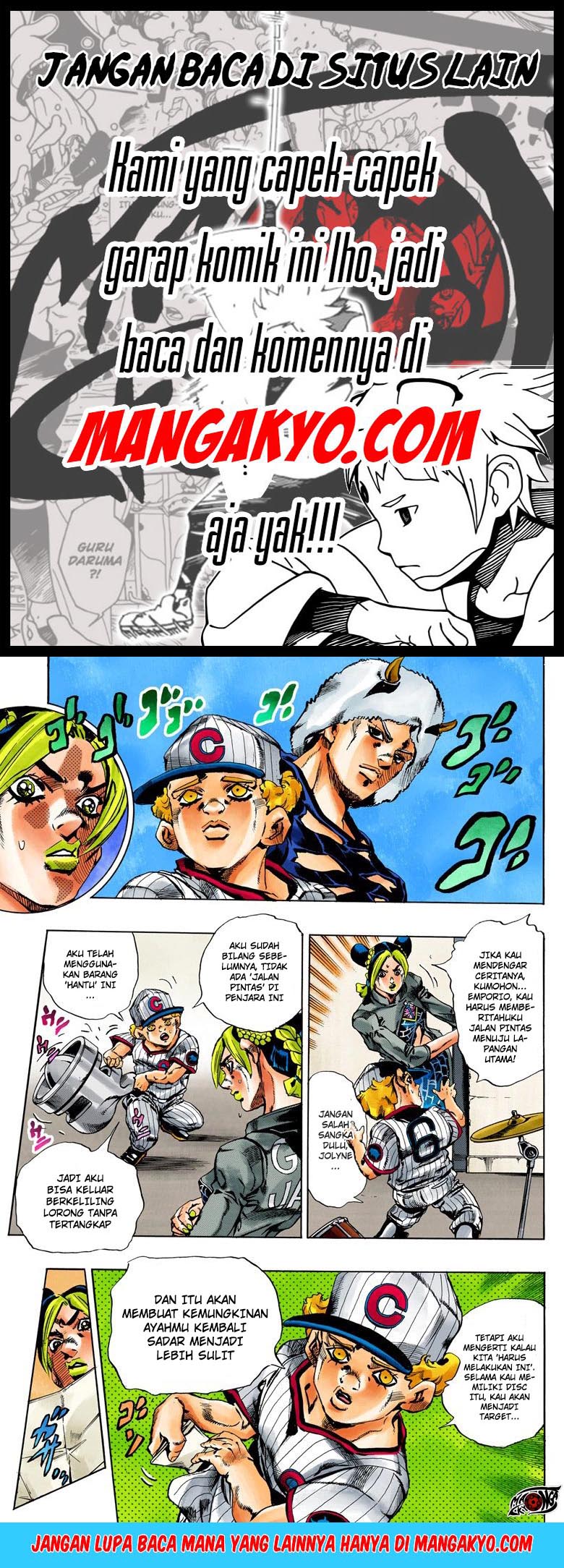 Read JoJo’s Bizarre Adventure Part 6 Stone Ocean ID Manga Online