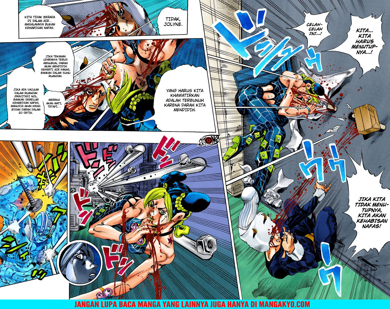 Read JoJo’s Bizarre Adventure Part 6 Stone Ocean ID Manga Online