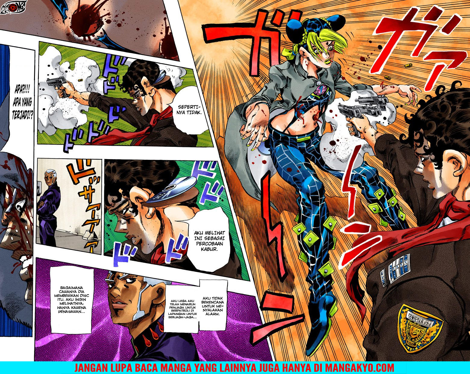 Read JoJo’s Bizarre Adventure Part 6 Stone Ocean ID Manga Online