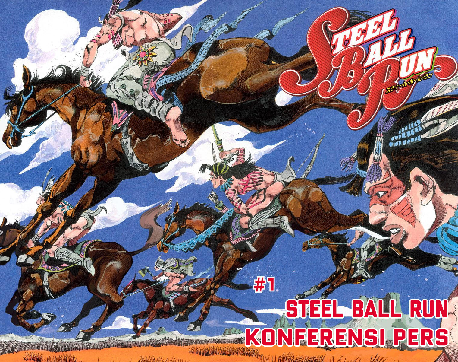 Read JoJo’s Bizarre Adventure Part 7 Steel Ball Run ID Manga Online