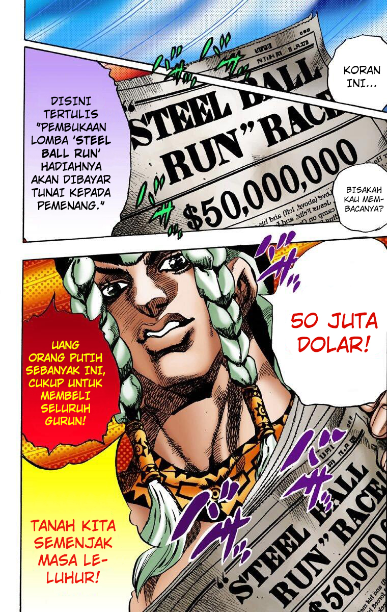 Read JoJo’s Bizarre Adventure Part 7 Steel Ball Run ID Manga Online
