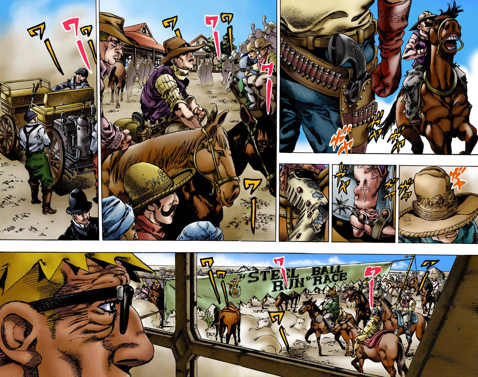 Read JoJo’s Bizarre Adventure Part 7 Steel Ball Run ID Manga Online