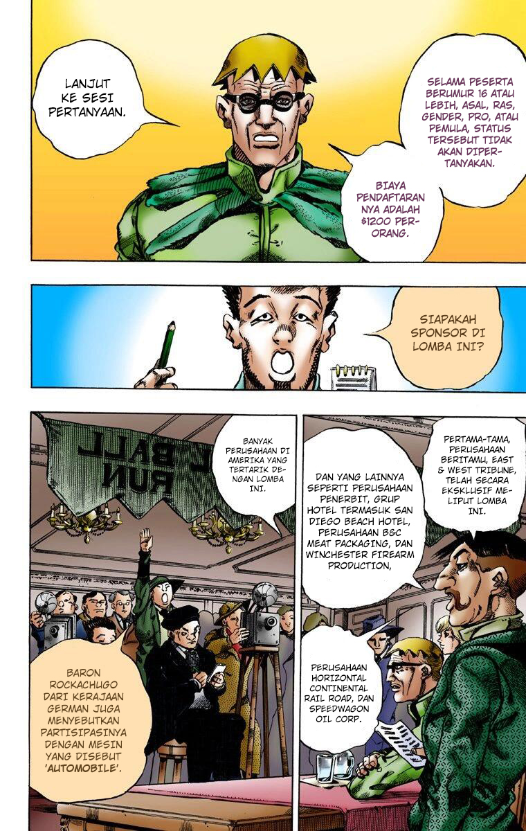 Read JoJo’s Bizarre Adventure Part 7 Steel Ball Run ID Manga Online