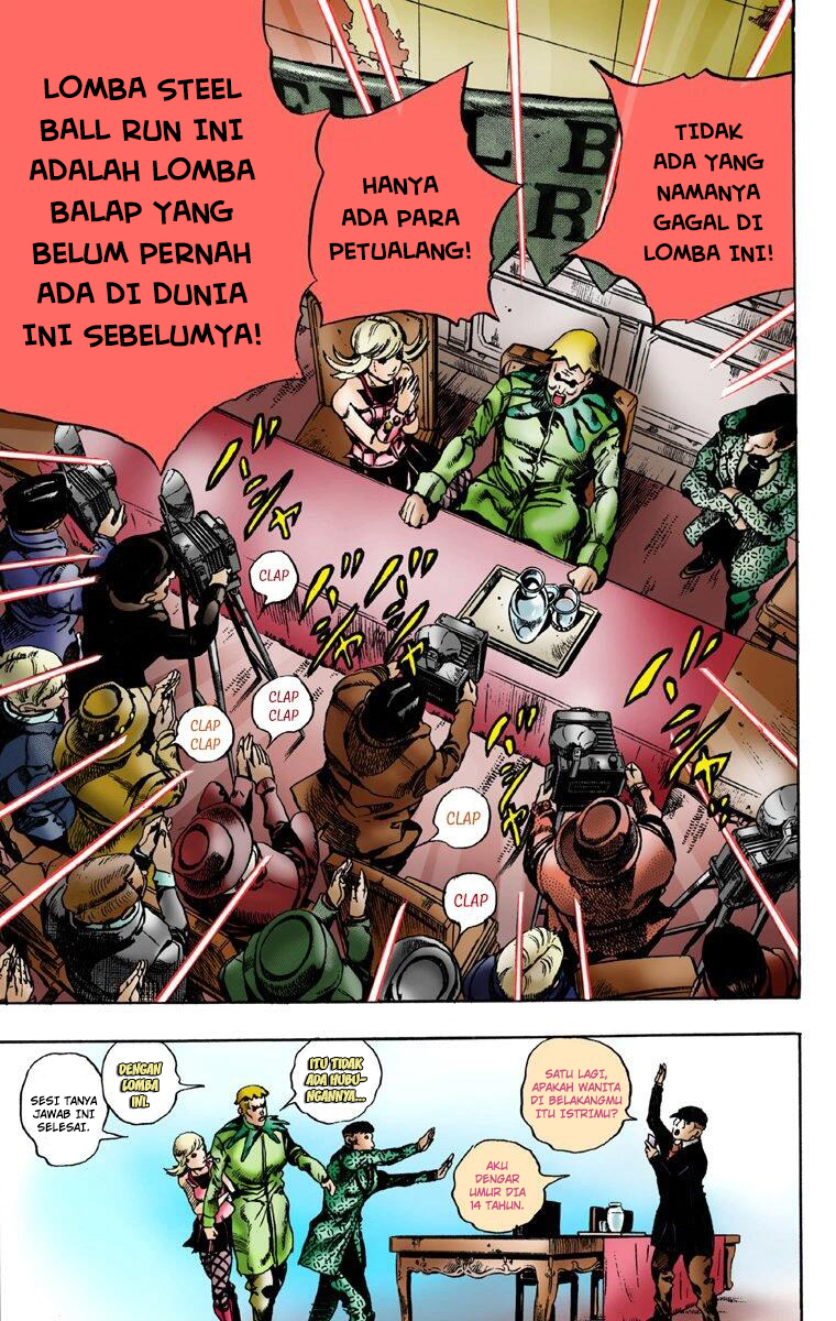 Read JoJo’s Bizarre Adventure Part 7 Steel Ball Run ID Manga Online