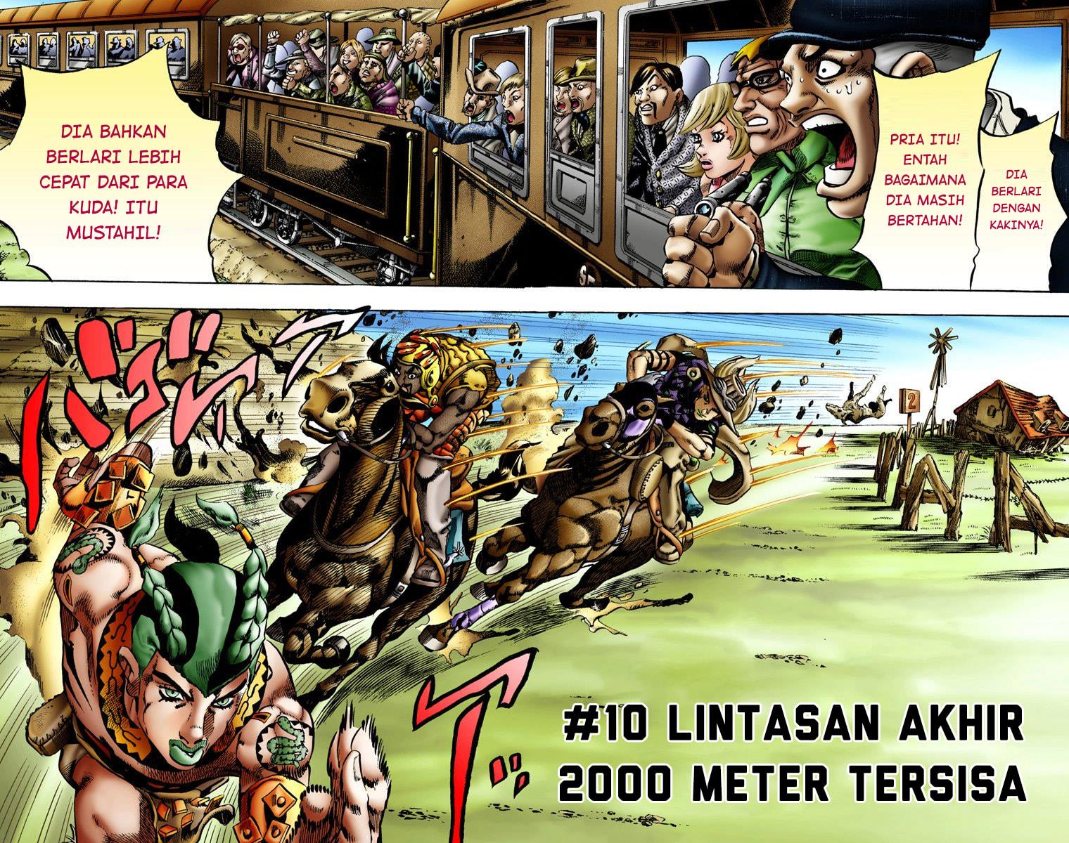 Read JoJo’s Bizarre Adventure Part 7 Steel Ball Run ID Manga Online