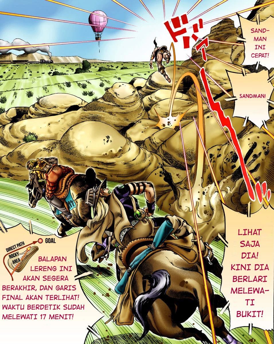 Read JoJo’s Bizarre Adventure Part 7 Steel Ball Run ID Manga Online