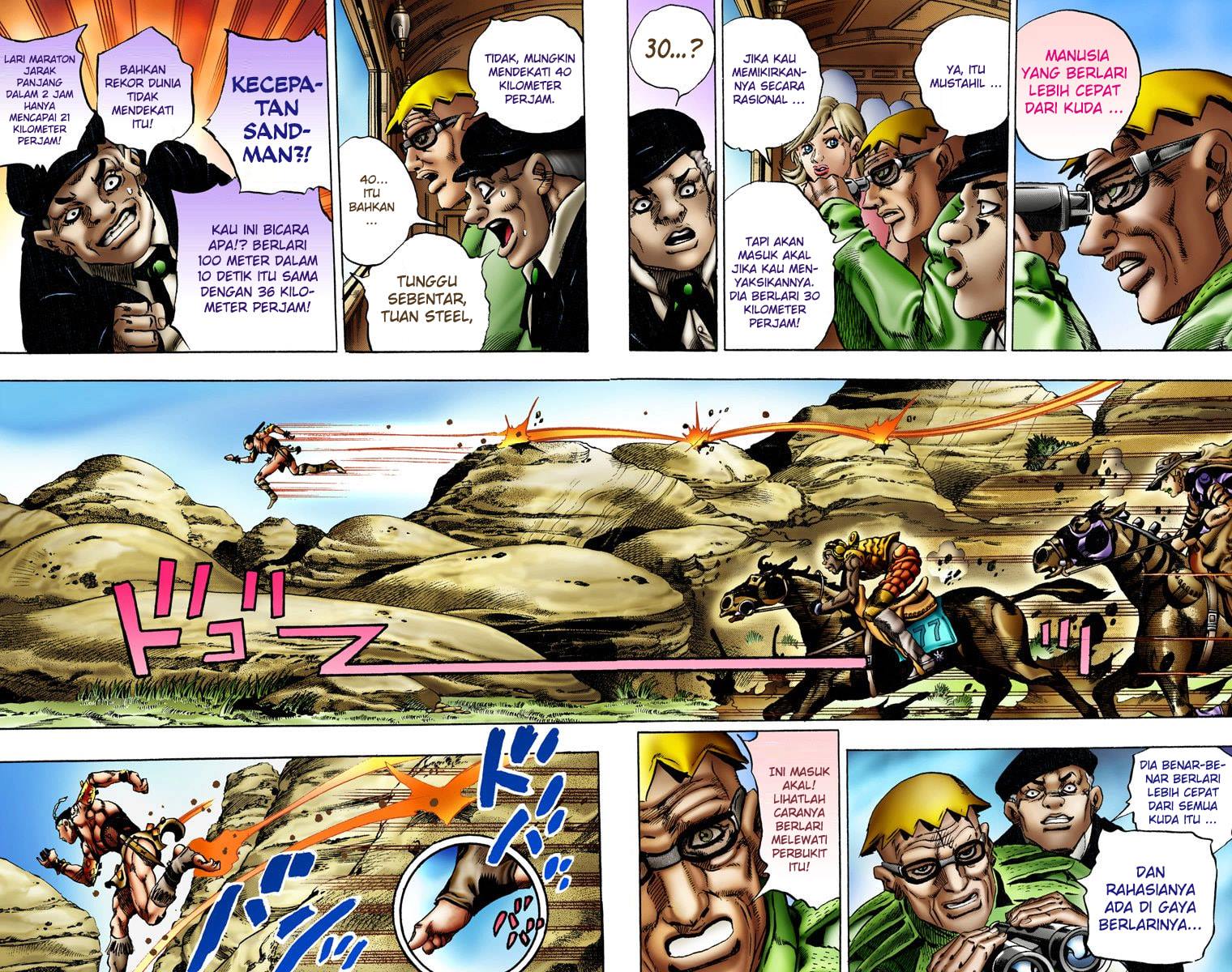 Read JoJo’s Bizarre Adventure Part 7 Steel Ball Run ID Manga Online
