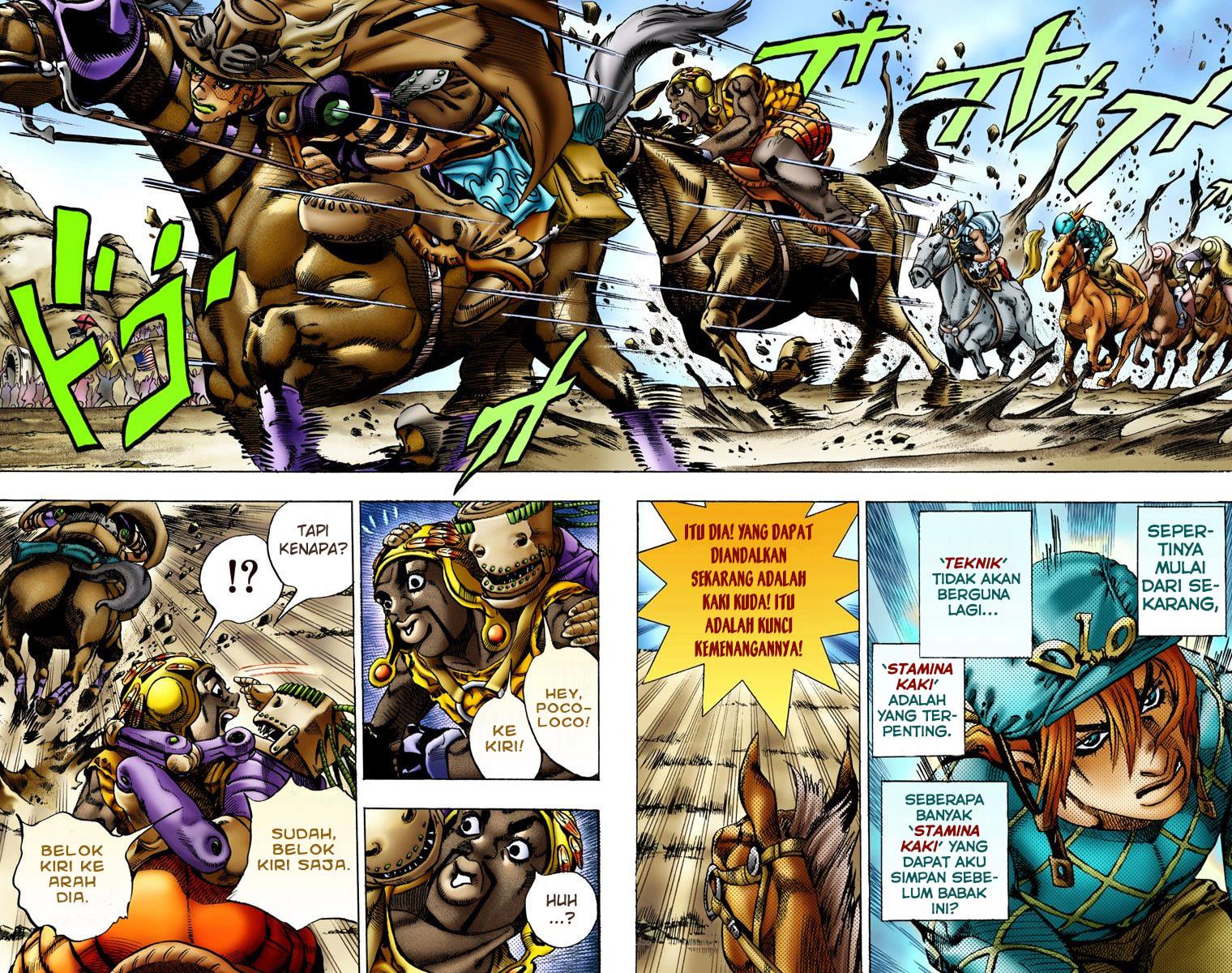 Read JoJo’s Bizarre Adventure Part 7 Steel Ball Run ID Manga Online