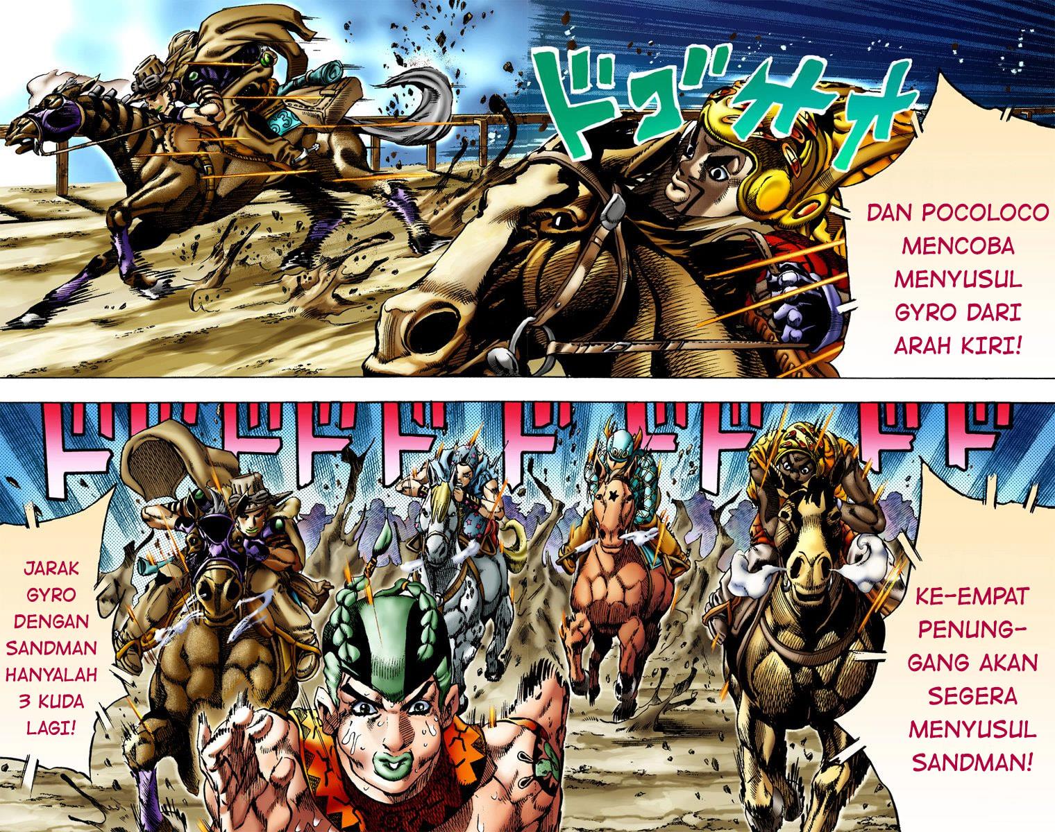 Read JoJo’s Bizarre Adventure Part 7 Steel Ball Run ID Manga Online