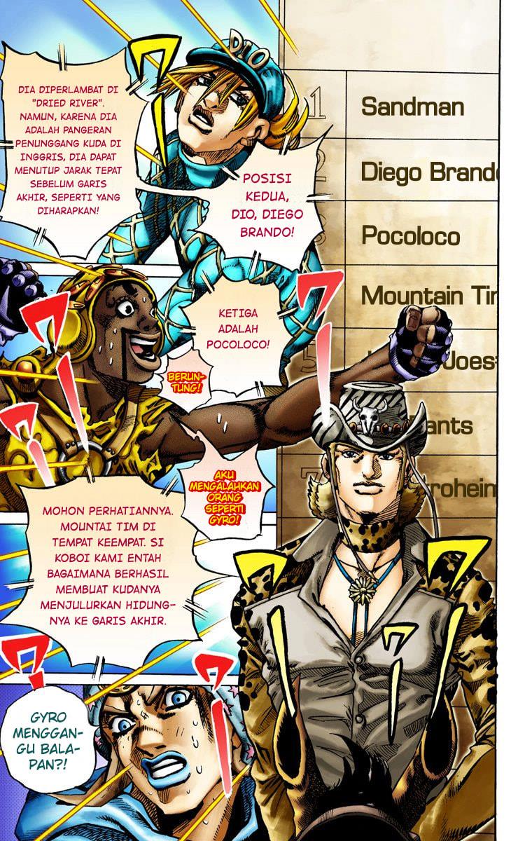 Read JoJo’s Bizarre Adventure Part 7 Steel Ball Run ID Manga Online