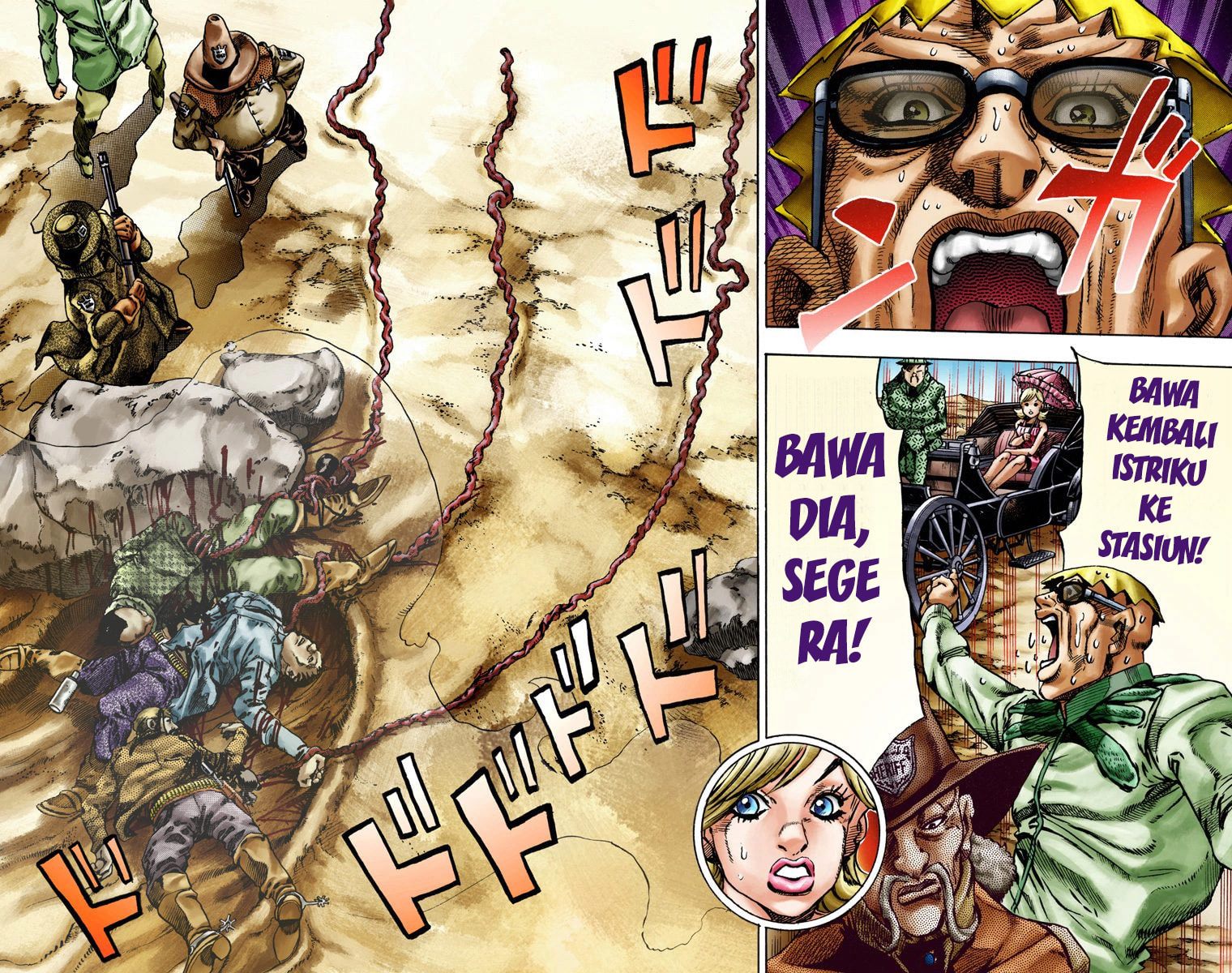 Read JoJo’s Bizarre Adventure Part 7 Steel Ball Run ID Manga Online