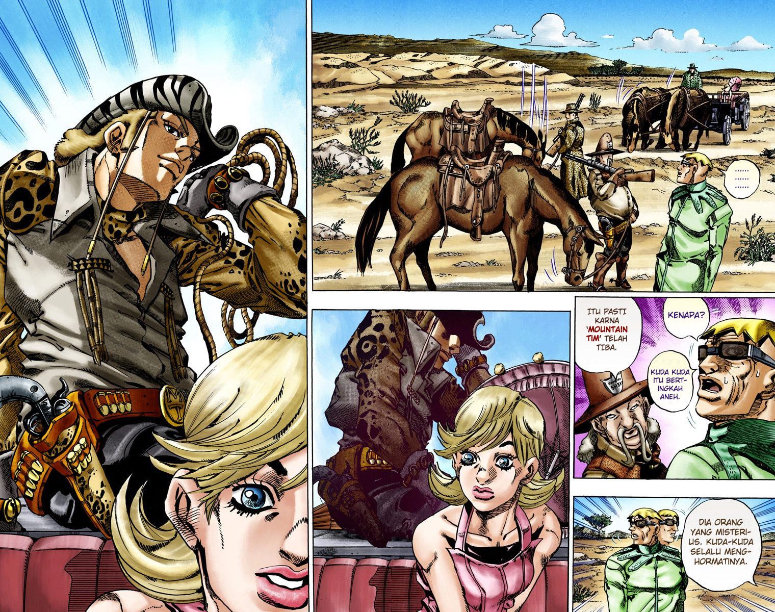 Read JoJo’s Bizarre Adventure Part 7 Steel Ball Run ID Manga Online