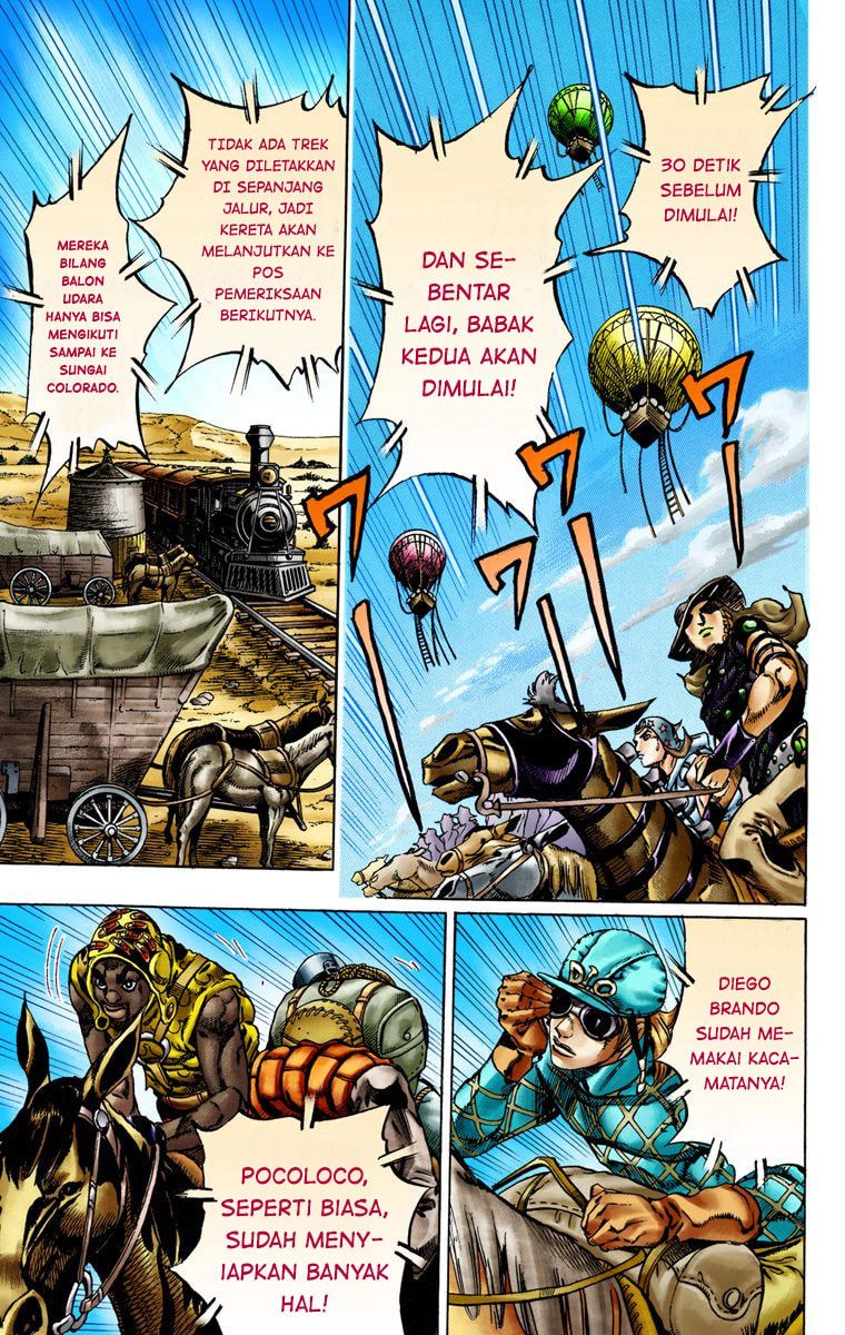 Read JoJo’s Bizarre Adventure Part 7 Steel Ball Run ID Manga Online