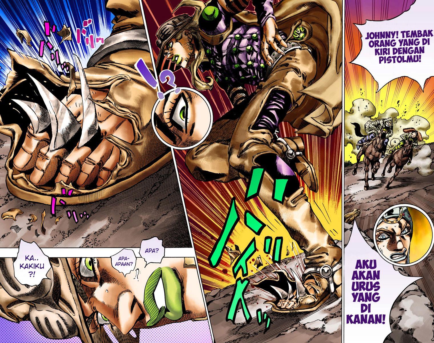 Read JoJo’s Bizarre Adventure Part 7 Steel Ball Run ID Manga Online