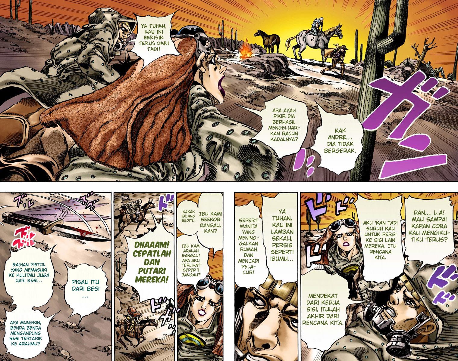 Read JoJo’s Bizarre Adventure Part 7 Steel Ball Run ID Manga Online