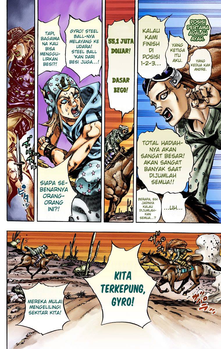 Read JoJo’s Bizarre Adventure Part 7 Steel Ball Run ID Manga Online