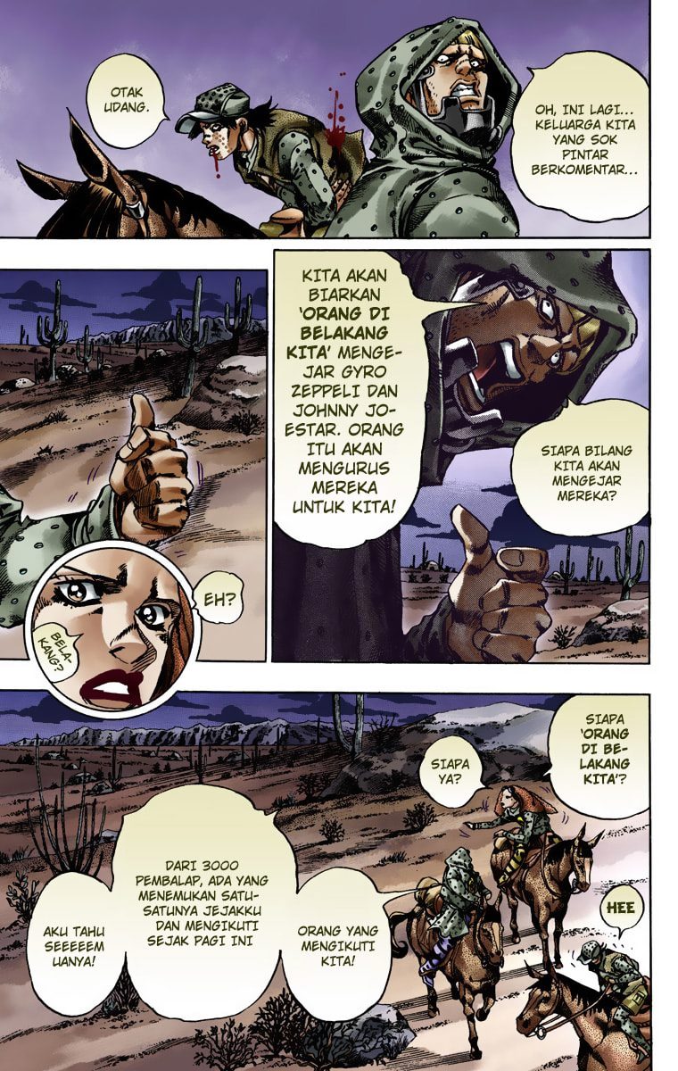 Read JoJo’s Bizarre Adventure Part 7 Steel Ball Run ID Manga Online