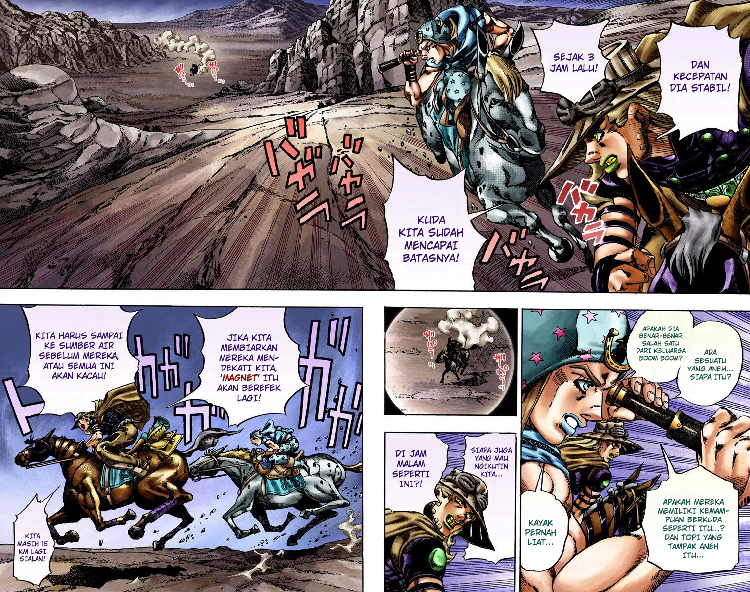Read JoJo’s Bizarre Adventure Part 7 Steel Ball Run ID Manga Online