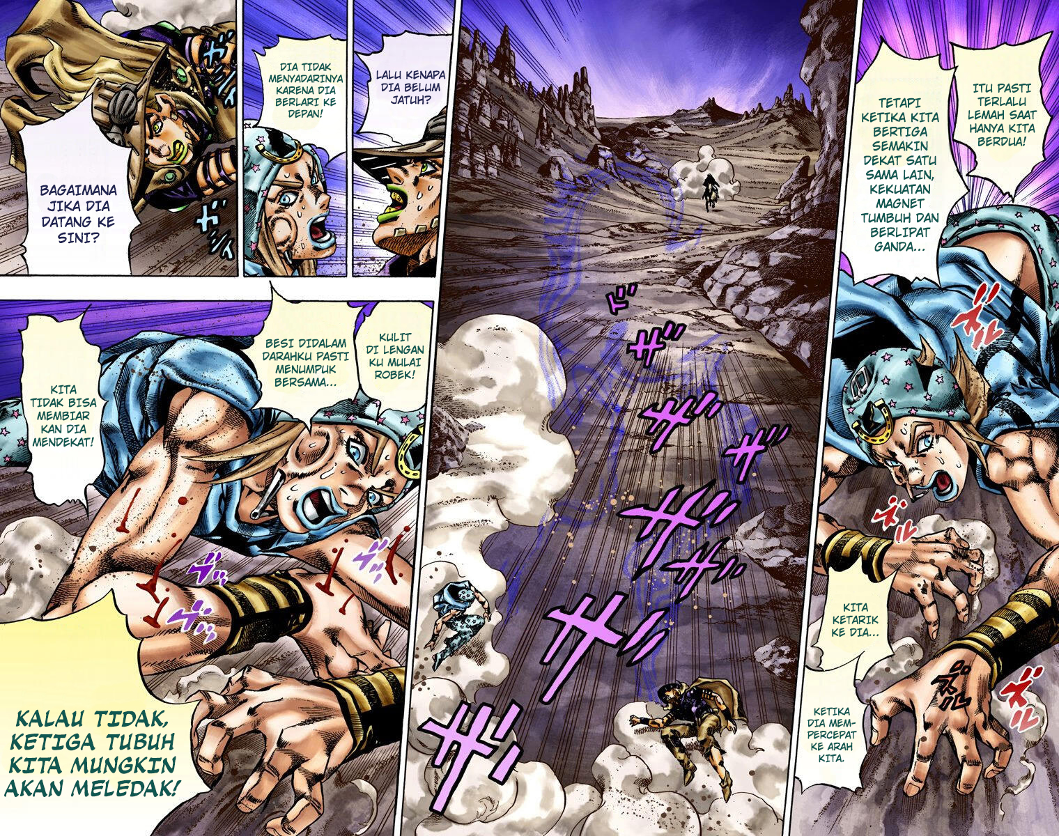 Read JoJo’s Bizarre Adventure Part 7 Steel Ball Run ID Manga Online