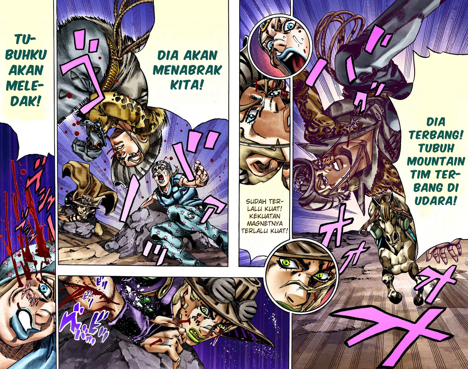 Read JoJo’s Bizarre Adventure Part 7 Steel Ball Run ID Manga Online