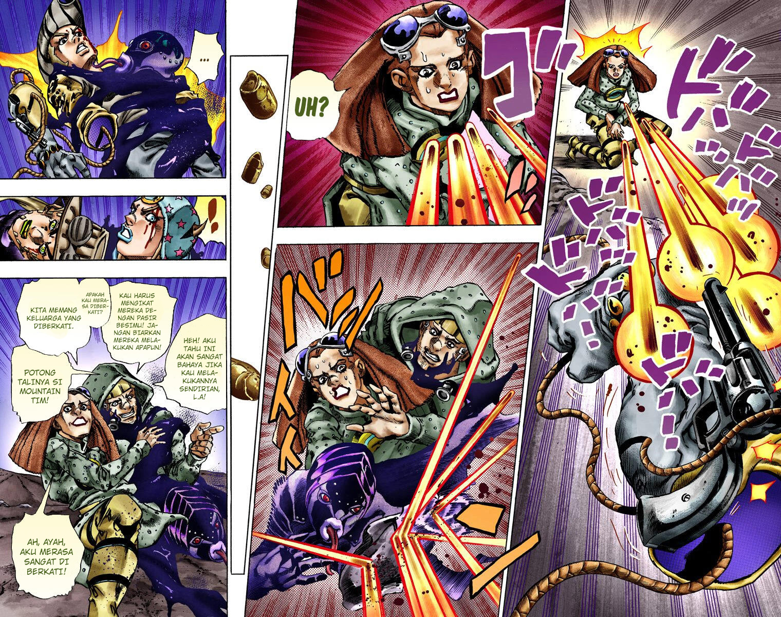 Read JoJo’s Bizarre Adventure Part 7 Steel Ball Run ID Manga Online