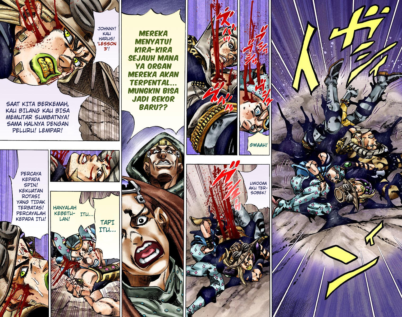 Read JoJo’s Bizarre Adventure Part 7 Steel Ball Run ID Manga Online