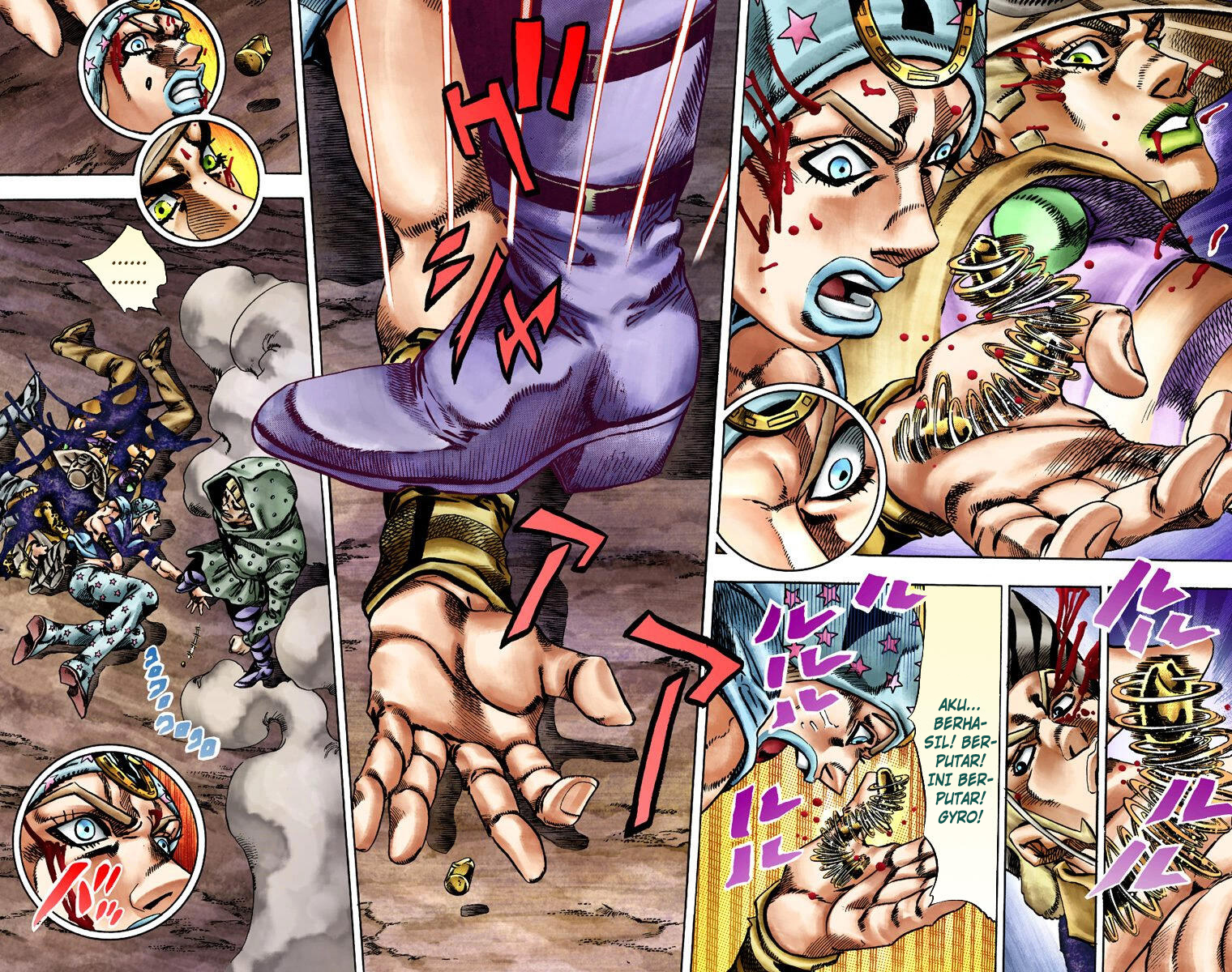 Read JoJo’s Bizarre Adventure Part 7 Steel Ball Run ID Manga Online