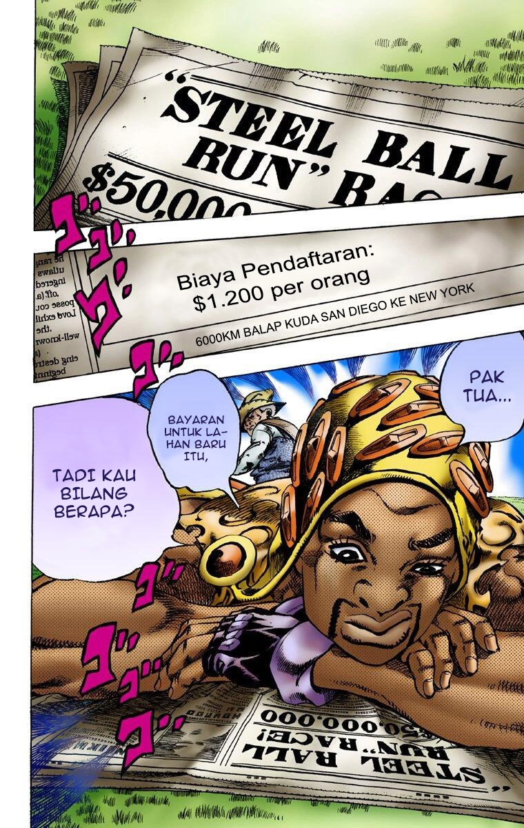 Read JoJo’s Bizarre Adventure Part 7 Steel Ball Run ID Manga Online