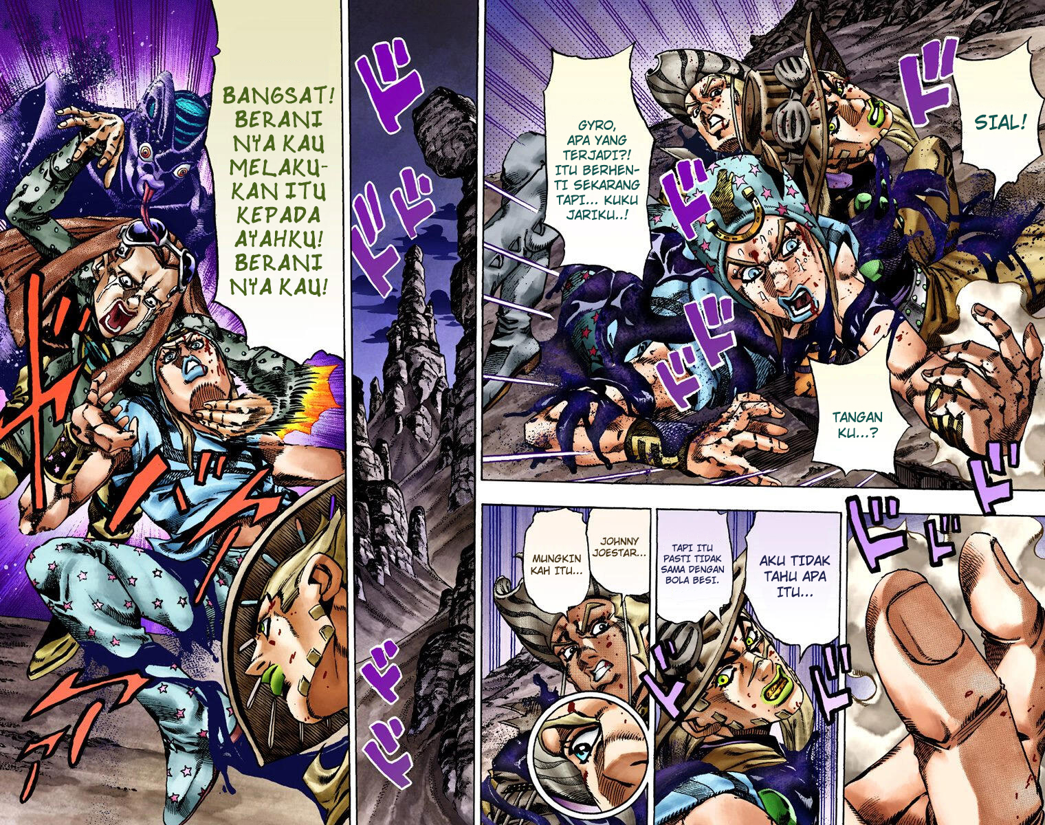 Read JoJo’s Bizarre Adventure Part 7 Steel Ball Run ID Manga Online