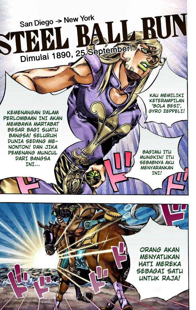 Read JoJo’s Bizarre Adventure Part 7 Steel Ball Run ID Manga Online