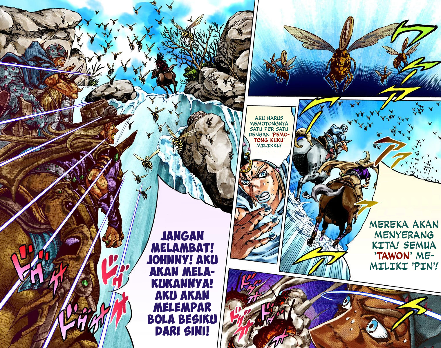 Read JoJo’s Bizarre Adventure Part 7 Steel Ball Run ID Manga Online