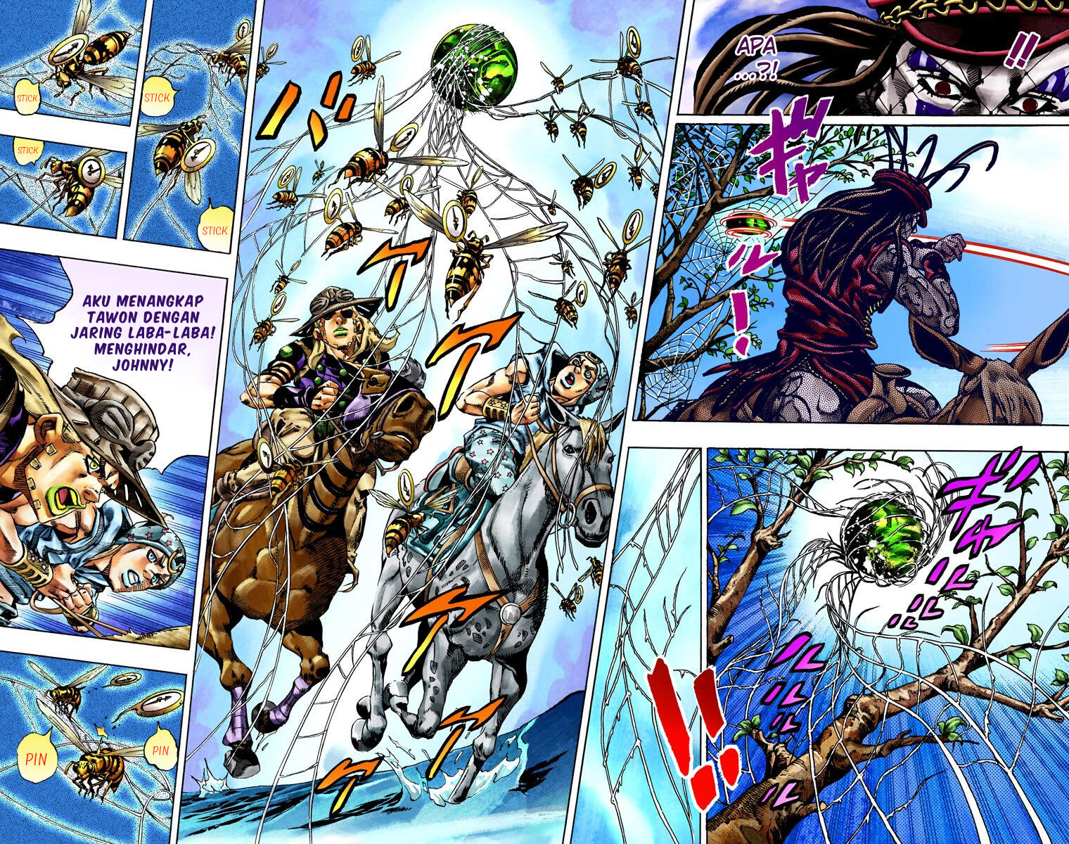 Read JoJo’s Bizarre Adventure Part 7 Steel Ball Run ID Manga Online