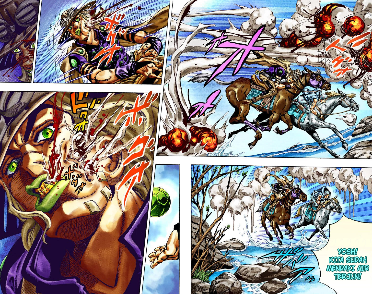 Read JoJo’s Bizarre Adventure Part 7 Steel Ball Run ID Manga Online