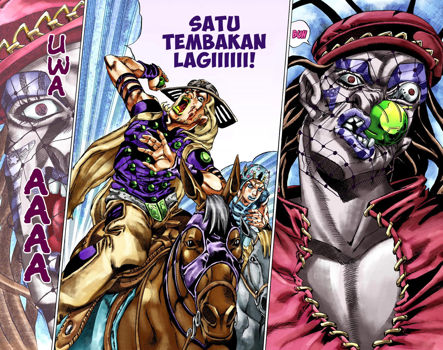 Read JoJo’s Bizarre Adventure Part 7 Steel Ball Run ID Manga Online