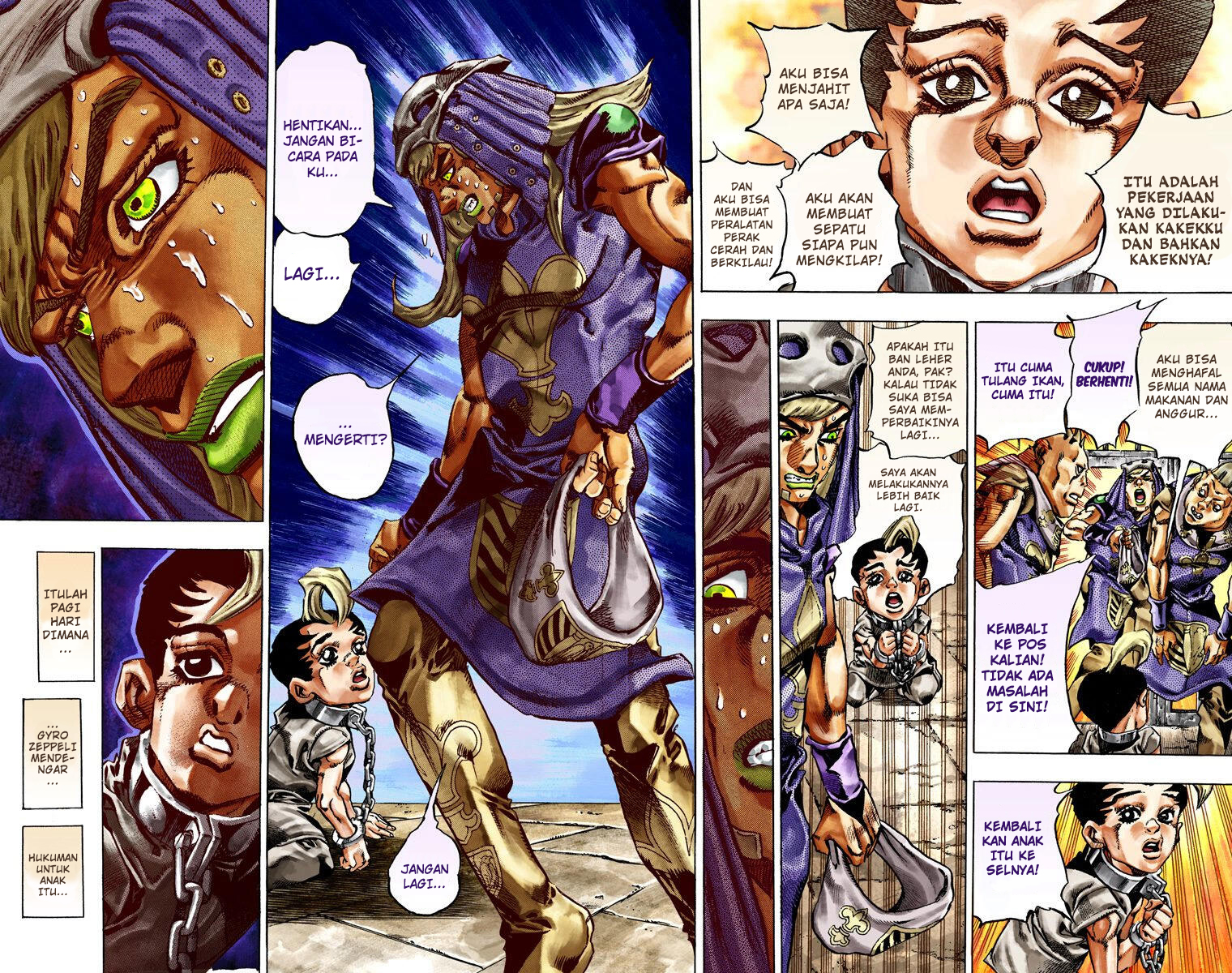 Read JoJo’s Bizarre Adventure Part 7 Steel Ball Run ID Manga Online