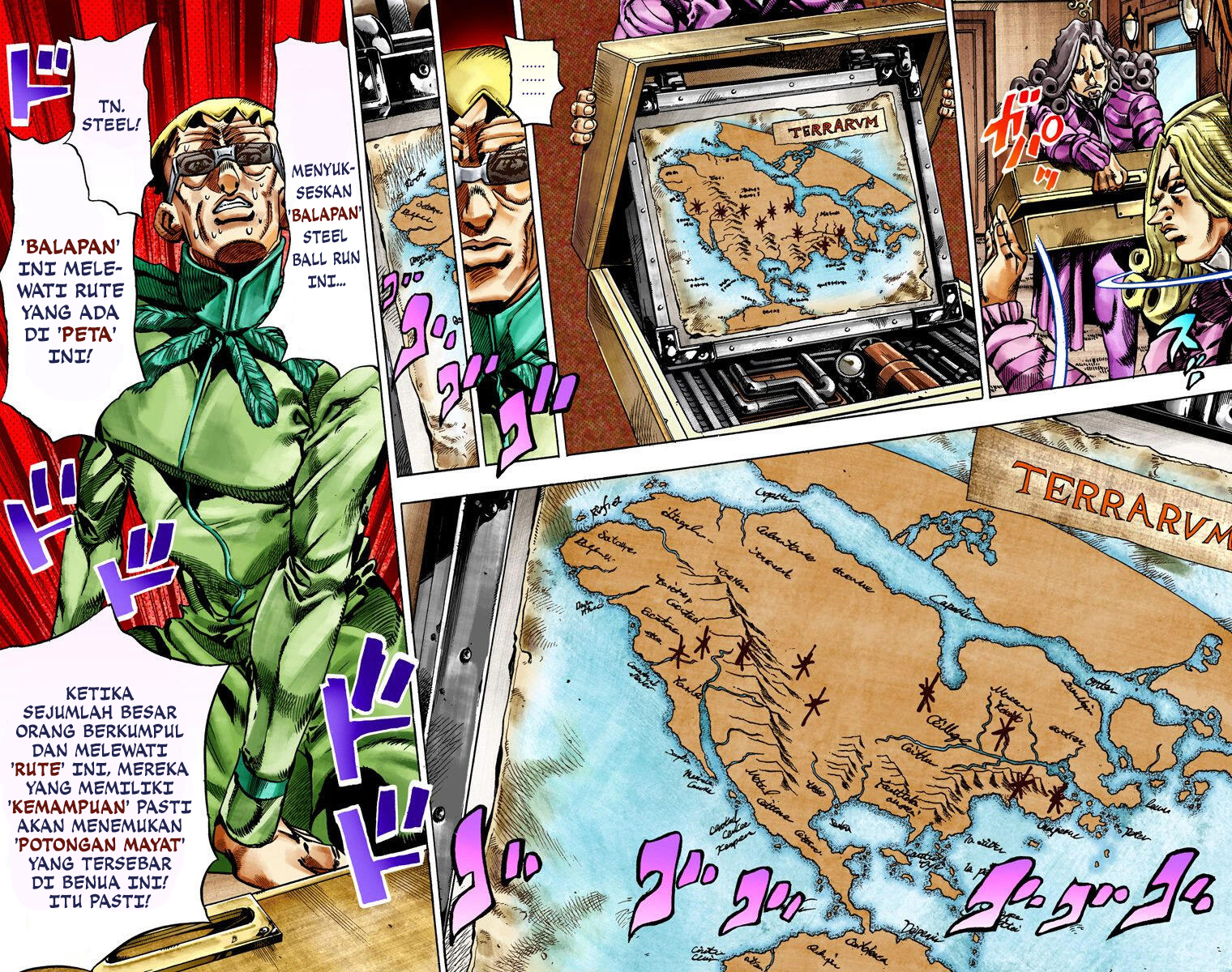 Read JoJo’s Bizarre Adventure Part 7 Steel Ball Run ID Manga Online