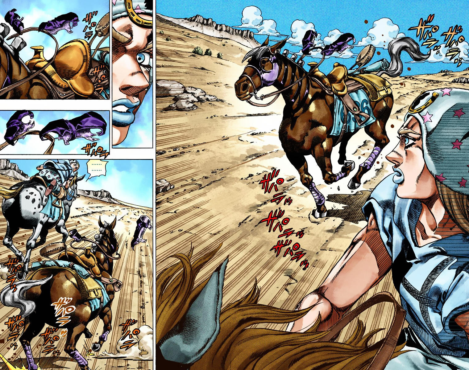 Read JoJo’s Bizarre Adventure Part 7 Steel Ball Run ID Manga Online
