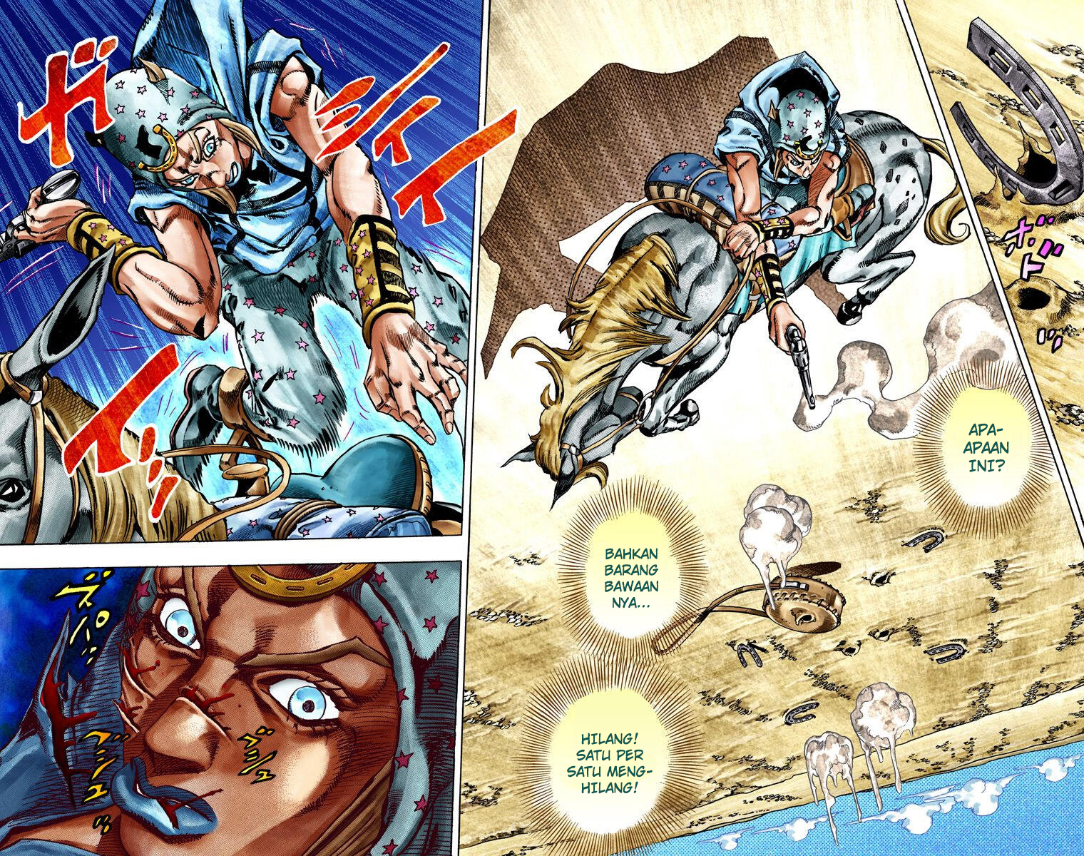 Read JoJo’s Bizarre Adventure Part 7 Steel Ball Run ID Manga Online