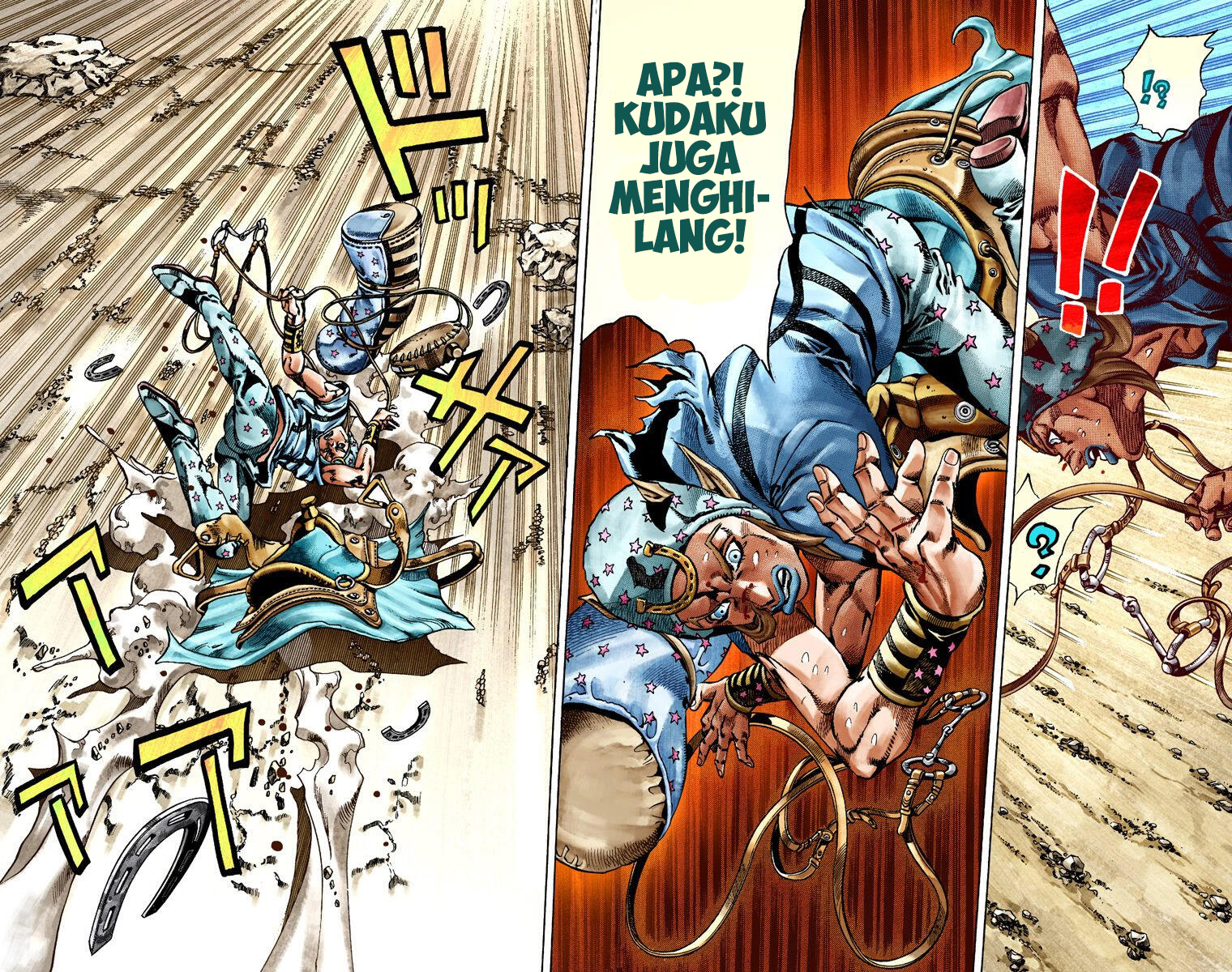 Read JoJo’s Bizarre Adventure Part 7 Steel Ball Run ID Manga Online